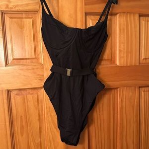 Onia Black One-Piece Swimsuit